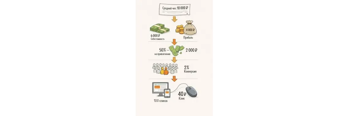 Как узнать стоимость клика в Яндекс Директ